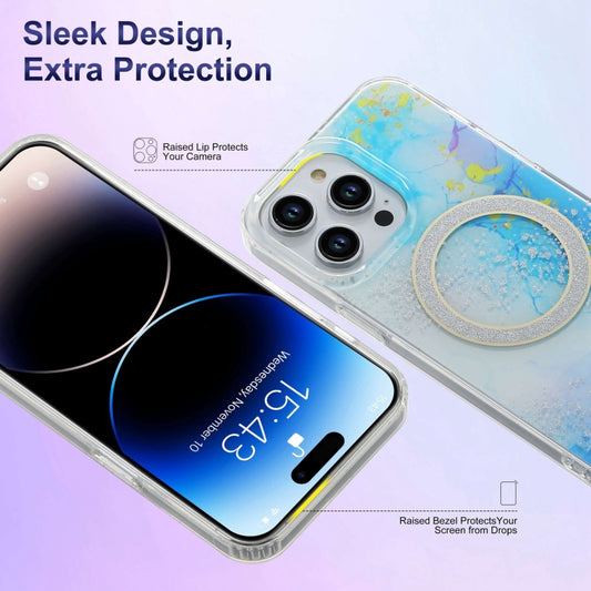 جراب هاتف IMD Marble Magsafe مزدوج الجوانب، مناسب لأجهزة iPhone 13 Pro Max، وiPhone 15، وiPhone 13 Pro، وiPhone 13، وiPhone 12، وiPhone 12 Pro Max