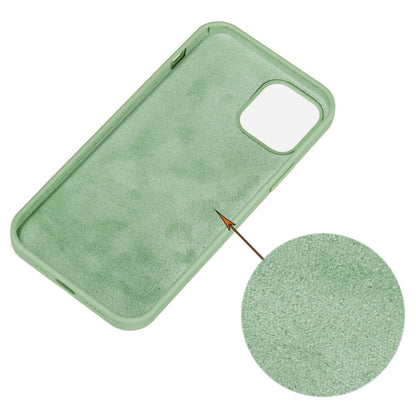 جراب هاتف سيليكون بلون سادة، لهاتف iPhone 15