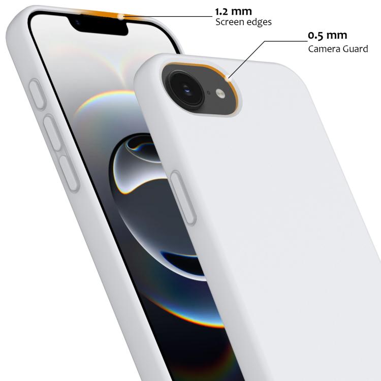 Shockproof Silicone iPhone Case, 16e/16 Pro Max