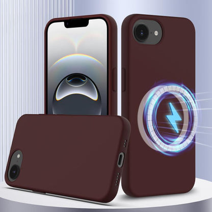 جراب هاتف ماج سيف من السيليكون المقاوم للصدمات، مناسب لأجهزة iPhone 16e وiPhone 16 Pro Max وiPhone 16 Pro وiPhone 16 Plus وiPhone 16