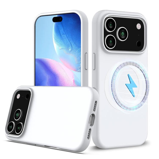 جراب هاتف ماج سيف من السيليكون المقاوم للصدمات، مناسب لأجهزة iPhone 16e وiPhone 16 Pro Max وiPhone 16 Pro وiPhone 16 Plus وiPhone 16