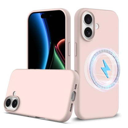 جراب هاتف ماج سيف من السيليكون المقاوم للصدمات، مناسب لأجهزة iPhone 16e وiPhone 16 Pro Max وiPhone 16 Pro وiPhone 16 Plus وiPhone 16