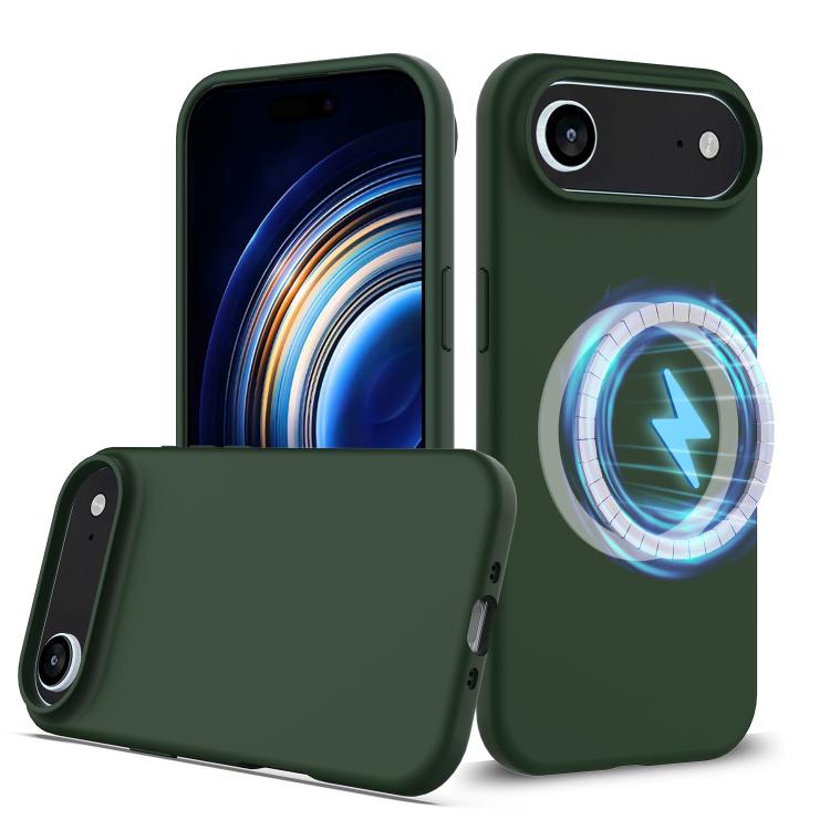 جراب هاتف ماج سيف من السيليكون المقاوم للصدمات، مناسب لأجهزة iPhone 16e وiPhone 16 Pro Max وiPhone 16 Pro وiPhone 16 Plus وiPhone 16