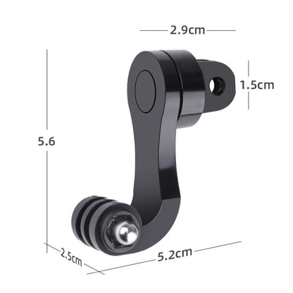 360 Rotation J-Hook Buckle Mount Adapter