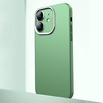 Frosted Metal Material Phone Case with Lens Protection, For iPhone 14, For iPhone 13 Pro Max, For iPhone 13 Pro, For iPhone 13, For iPhone 12, For iPhone 11