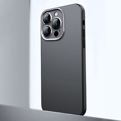 Frosted Metal Material Phone Case with Lens Protection, For iPhone 14, For iPhone 13 Pro Max, For iPhone 13 Pro, For iPhone 13, For iPhone 12, For iPhone 11