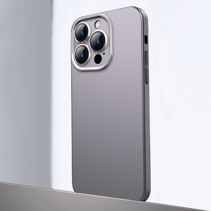 Frosted Metal Material Phone Case with Lens Protection, For iPhone 14, For iPhone 13 Pro Max, For iPhone 13 Pro, For iPhone 13, For iPhone 12, For iPhone 11