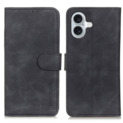KHAZNEH Retro Texture Leather Phone Case, For iPhone 17 Pro Max, For iPhone 17 Pro, For iPhone 17, For iPhone 17 Air, iPhone 16e, For iPhone 16 Pro Max, For iPhone 16 Pro, For iPhone 16 Plus, For iPhone 16, For iPhone 15 Pro Max, For iPhone 15 Pro�����...