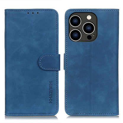 KHAZNEH Retro Texture Leather Phone Case, For iPhone 17 Pro Max, For iPhone 17 Pro, For iPhone 17, For iPhone 17 Air, iPhone 16e, For iPhone 16 Pro Max, For iPhone 16 Pro, For iPhone 16 Plus, For iPhone 16, For iPhone 15 Pro Max, For iPhone 15 Pro�����...