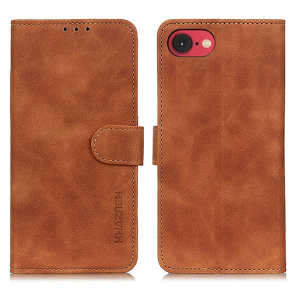 KHAZNEH Retro Texture Leather Phone Case, For iPhone 17 Pro Max, For iPhone 17 Pro, For iPhone 17, For iPhone 17 Air, iPhone 16e, For iPhone 16 Pro Max, For iPhone 16 Pro, For iPhone 16 Plus, For iPhone 16, For iPhone 15 Pro Max, For iPhone 15 Pro�����...