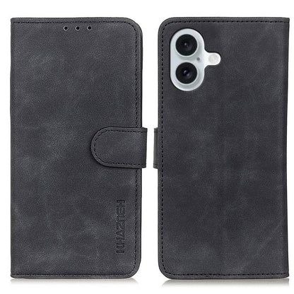 KHAZNEH Retro Texture Leather Phone Case, For iPhone 17 Pro Max, For iPhone 17 Pro, For iPhone 17, For iPhone 17 Air, iPhone 16e, For iPhone 16 Pro Max, For iPhone 16 Pro, For iPhone 16 Plus, For iPhone 16, For iPhone 15 Pro Max, For iPhone 15 Pro�����...