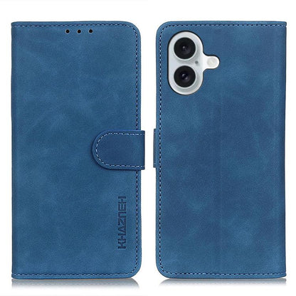 KHAZNEH Retro Texture Leather Phone Case, For iPhone 17 Pro Max, For iPhone 17 Pro, For iPhone 17, For iPhone 17 Air, iPhone 16e, For iPhone 16 Pro Max, For iPhone 16 Pro, For iPhone 16 Plus, For iPhone 16, For iPhone 15 Pro Max, For iPhone 15 Pro�����...