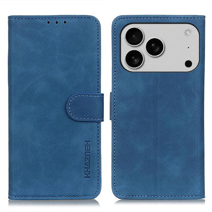 KHAZNEH Retro Texture Leather Phone Case, For iPhone 17 Pro Max, For iPhone 17 Pro, For iPhone 17, For iPhone 17 Air, iPhone 16e, For iPhone 16 Pro Max, For iPhone 16 Pro, For iPhone 16 Plus, For iPhone 16, For iPhone 15 Pro Max, For iPhone 15 Pro�����...