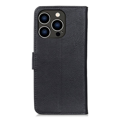 KHAZNEH Cowhide Texture Horizontal Flip Leather Phone Case, For iPhone 16 Pro Max, For iPhone 16 Pro, For iPhone 16 Plus, For iPhone 16, iPhone 16e, For iPhone 15 Pro Max, For iPhone 15 Pro, For iPhone 15 Plus, For iPhone 15