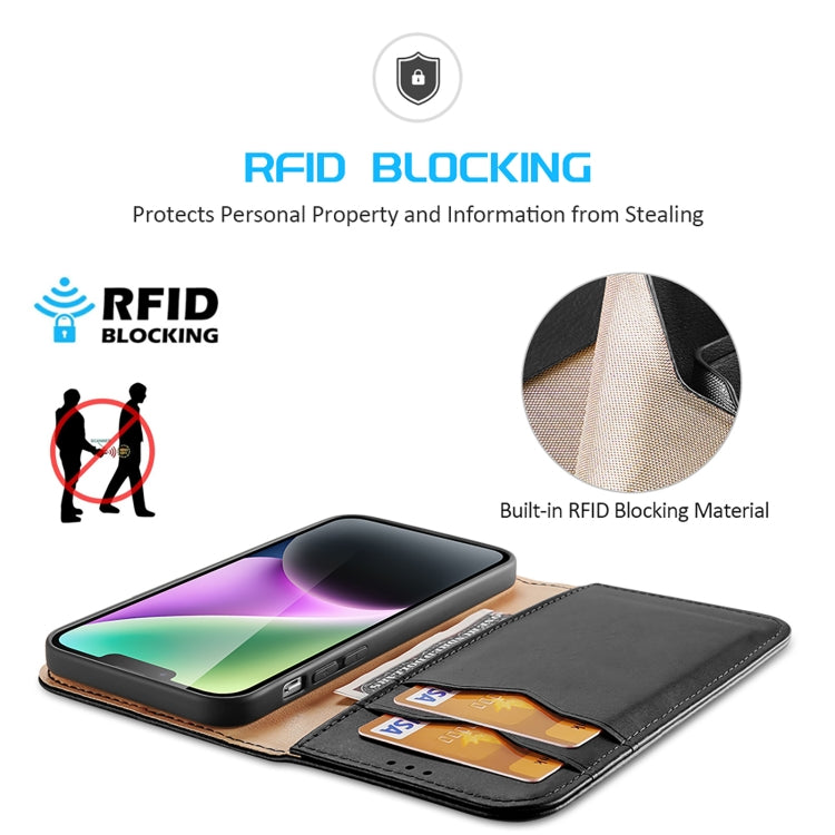 PU + TPU Flip iPhone Case, For iPhone 15.