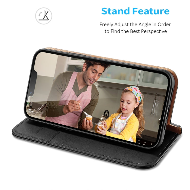PU + TPU Flip iPhone Case, For iPhone 15.