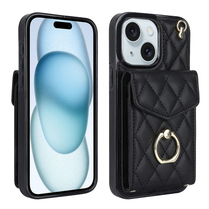 جراب هاتف بتصميم معيني مع حبل طويل، مناسب لأجهزة iPhone 16e وiPhone 15 Pro Max وiPhone 15 Pro وiPhone 15 Plus وiPhone 15 وiPhone 14 Plus