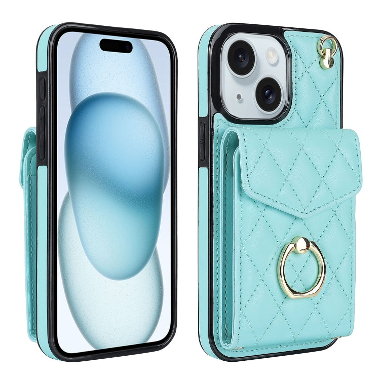 جراب هاتف بتصميم معيني مع حبل طويل، مناسب لأجهزة iPhone 16e وiPhone 15 Pro Max وiPhone 15 Pro وiPhone 15 Plus وiPhone 15 وiPhone 14 Plus