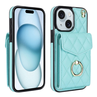 جراب هاتف بتصميم معيني مع حبل طويل، مناسب لأجهزة iPhone 16e وiPhone 15 Pro Max وiPhone 15 Pro وiPhone 15 Plus وiPhone 15 وiPhone 14 Plus