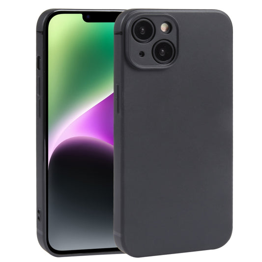 جراب هاتف TPU بلون سادة غير لامع، مناسب لأجهزة iPhone 14 Plus وiPhone 14 وiPhone 14 Pro وiPhone 14 Pro Max