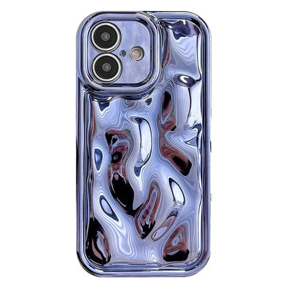 Electroplating Meteorite Texture TPU Phone Case, For iPhone 16 Pro Max, For iPhone 16 Pro, For iPhone 16 Plus, For iPhone 16, For iPhone 15 Pro Max, For iPhone 15 Pro, For iPhone 15 Plus, For iPhone 15, For iPhone 14 Plus, For iPhone 14, For iPhone 14