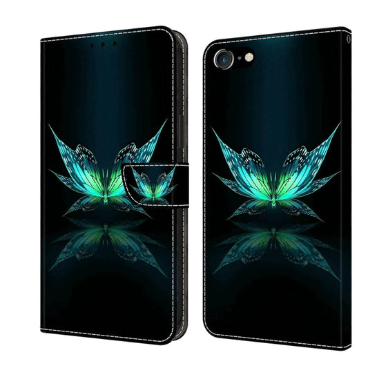Crystal 3D Shockproof Protective Leather Phone Case, For iPhone 6 Plus / 7 Plus / 8 Plus, For iPhone 6 / 7