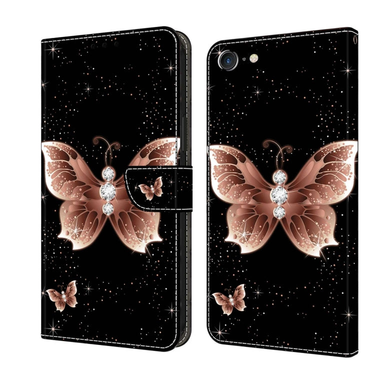 Crystal 3D Shockproof Protective Leather Phone Case, For iPhone 6 Plus / 7 Plus / 8 Plus, For iPhone 6 / 7