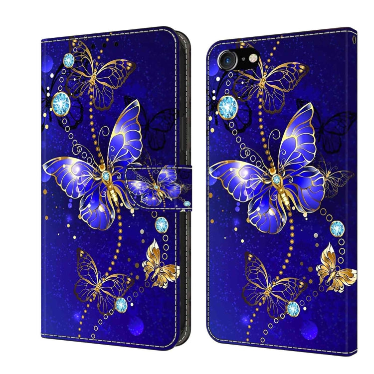 Crystal 3D Shockproof Protective Leather Phone Case, For iPhone 6 Plus / 7 Plus / 8 Plus, For iPhone 6 / 7