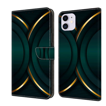 Crystal 3D Shockproof Protective Leather Phone Case, For iPhone 11 Pro Max, For iPhone 11