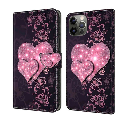 Crystal 3D Shockproof Protective Leather Phone Case, For iPhone 11 Pro, For iPhone X / XS