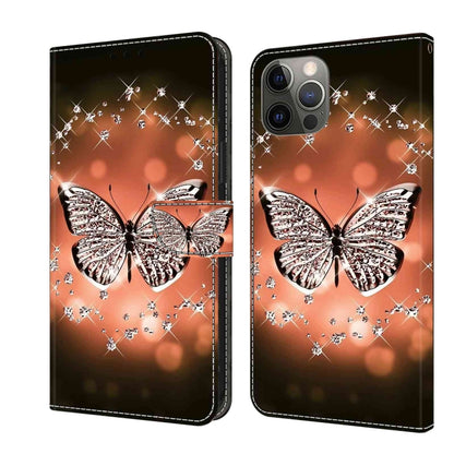 Crystal 3D Shockproof Protective Leather Phone Case, For iPhone 11 Pro, For iPhone X / XS