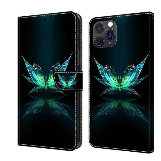 Crystal 3D Shockproof Protective Leather Phone Case, For iPhone 11 Pro Max, For iPhone 11