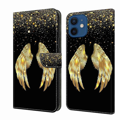 Crystal 3D Shockproof Protective Leather Phone Case, For iPhone 12 mini / 13 mini, For iPhone 12 / 12 Pro