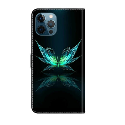 Crystal 3D Shockproof Protective Leather Phone Case, For iPhone 12 Pro Max / 13 Pro Max, For iPhone 13 Pro