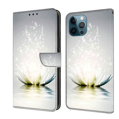 Crystal 3D Shockproof Protective Leather Phone Case, For iPhone 12 Pro Max / 13 Pro Max, For iPhone 13 Pro