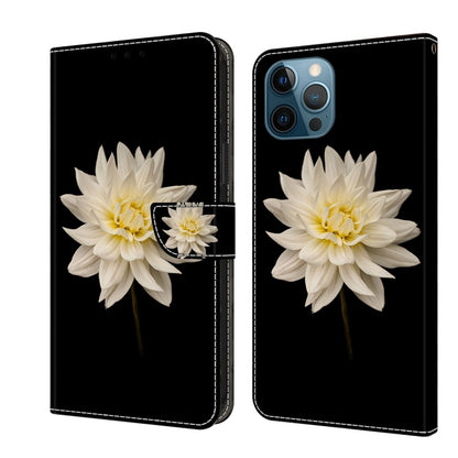 Crystal 3D Shockproof Protective Leather Phone Case, For iPhone 12 Pro Max / 13 Pro Max, For iPhone 13 Pro