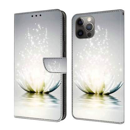 Crystal 3D Shockproof Protective Leather Phone Case, For iPhone 12 mini / 13 mini, For iPhone 12 / 12 Pro