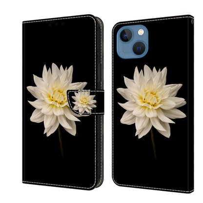Crystal 3D Shockproof Protective Leather Phone Case, For iPhone 15 Pro, For iPhone 13 / 14
