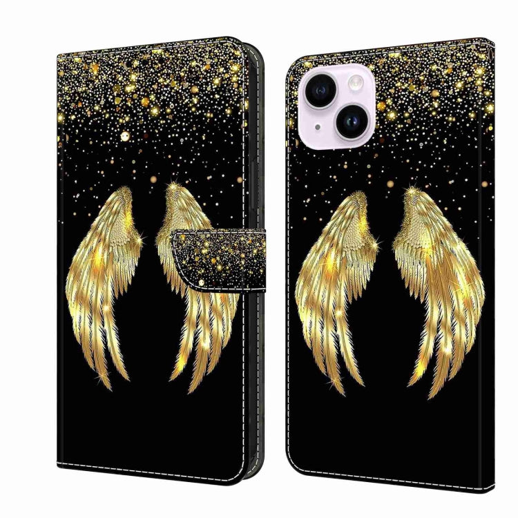 Crystal 3D Shockproof Protective Leather Phone Case, For iPhone 14 Plus, For iPhone 15 Pro Max