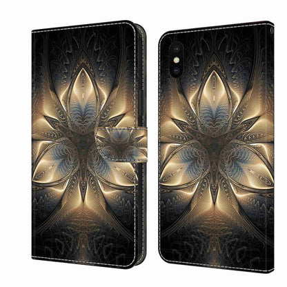 Crystal 3D Shockproof Protective Leather Phone Case, For iPhone 11 Pro, For iPhone X / XS