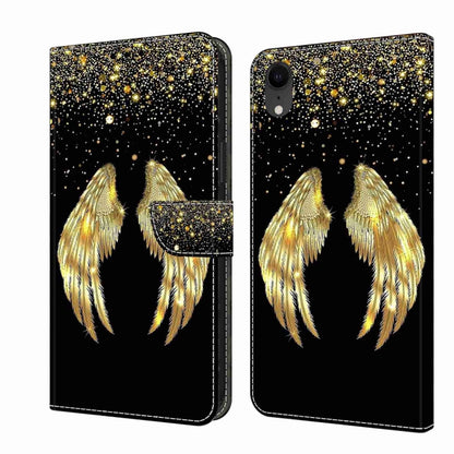 Crystal 3D Shockproof Protective Leather Phone Case, For iPhone XR, For iPhone XS Max