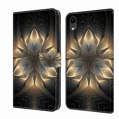 Crystal 3D Shockproof Protective Leather Phone Case, For iPhone XR, For iPhone XS Max