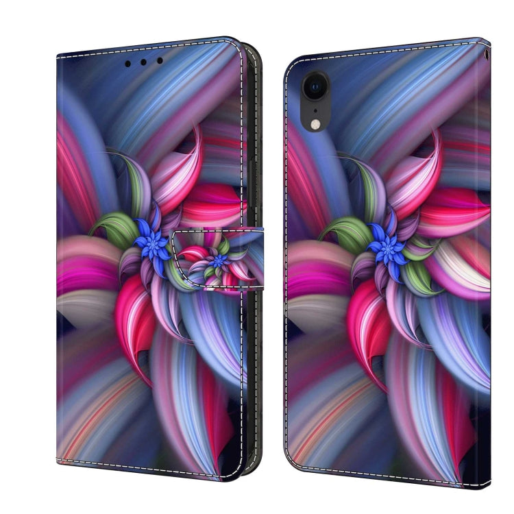 Crystal 3D Shockproof Protective Leather Phone Case, For iPhone XR, For iPhone XS Max