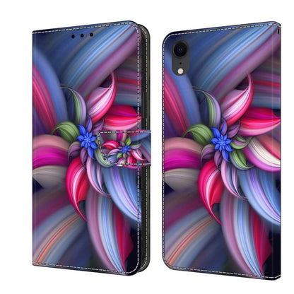 Crystal 3D Shockproof Protective Leather Phone Case, For iPhone XR, For iPhone XS Max