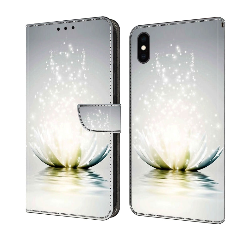 Crystal 3D Shockproof Protective Leather Phone Case, For iPhone XR, For iPhone XS Max