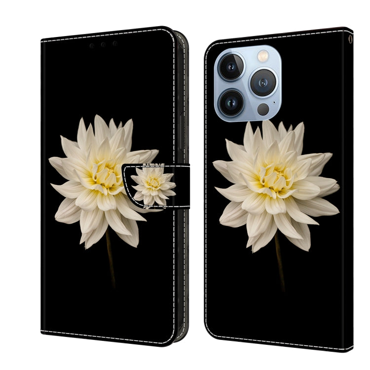 Crystal 3D Shockproof Protective Leather Phone Case, For iPhone 14 Plus, For iPhone 15 Pro Max