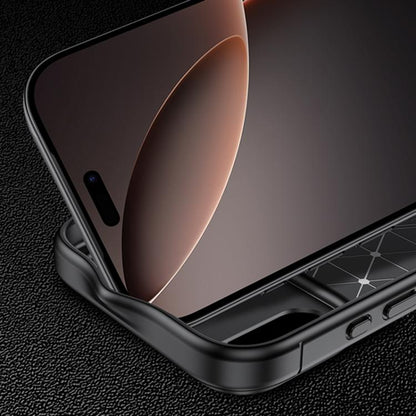 Carbon Fiber Texture Shockproof TPU Phone Case, For iPhone 17 Pro Max, For iPhone 17 Pro, For iPhone 17, For iPhone 17 Air, For iPhone SE 2024, For iPhone 16 Pro Max, For iPhone 16 Pro, For iPhone 16 Plus, For iPhone 16, For iPhone 15 Pro Max����������...