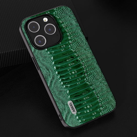 ABEEL Genuine Leather Weilai Series Phone Case, For iPhone 15 Plus, For iPhone 15, For iPhone 14 Plus, For iPhone 14, For iPhone 14 Pro, For iPhone 14 Pro Max