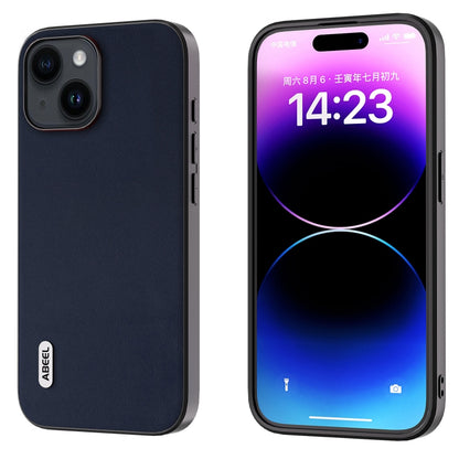 ABEEL Genuine Leather Xiaoya Series Phone Case, For iPhone 16 Pro Max, For iPhone 16 Pro, For iPhone 16 Plus, For iPhone 16, For iPhone 15 Pro Max, For iPhone 15 Pro, For iPhone 15 Plus, For iPhone 15, For iPhone 14 Plus, For iPhone 14, For iPhone 14 P...