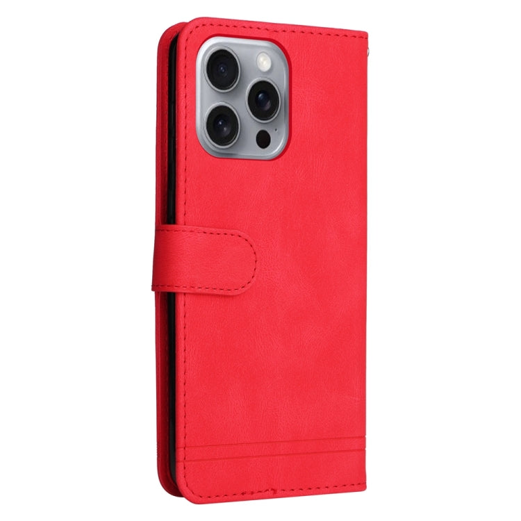 Skin Feel Life Tree Leather Phone Case, For iPhone 16 Pro Max, For iPhone 16 Pro, For iPhone 16 Plus, For iPhone 16